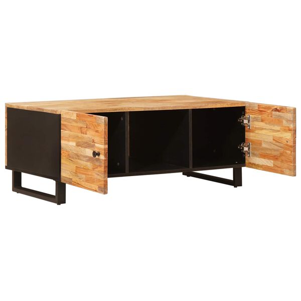 vidaXL Table basse Marron 100 x 54 x 40 cm Bois de mangue massif