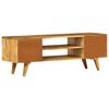 vidaXL Meuble TV 110x35x40 cm Bois massif de manguier