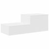 vidaXL Armoire de rangement 2 pcs Blanc 108 x 41 x 40 cm