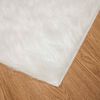 vidaXL Tapis en fausse Tafalla Blanc 140 x 200 cm Polyester
