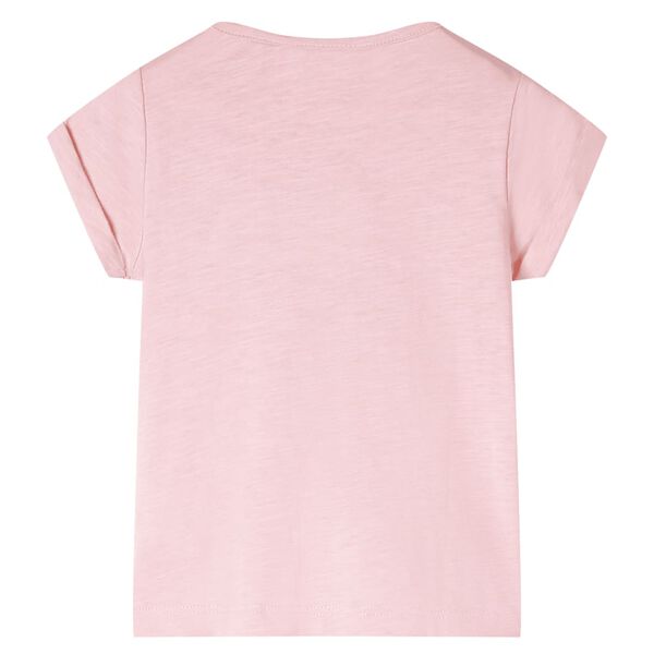 T-shirt pour enfants rose clair 104