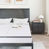 vidaXL Matelas 2 pcs Blanc et Gris 80 x 200 cm Printemps Bonell