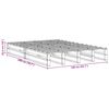 vidaXL Cadre de lit sans matelas 140x200 cm bois massif de pin