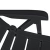 vidaXL Ensemble &agrave; manger d'ext&eacute;rieur 11 pcs Plastique Anthracite