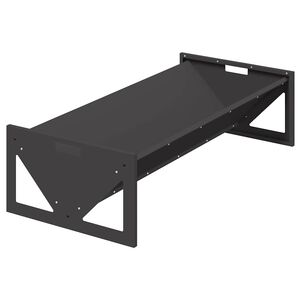 vidaXL Trough d'alimentation pour le b&eacute;tail Noir 108 x 50 x 28 cm