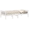 vidaXL Lit pour enfants sans matelas blanc 90x190cm bois de pin massif