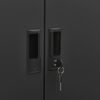 vidaXL Armoire de bureau Anthracite 90x40x180 cm Acier