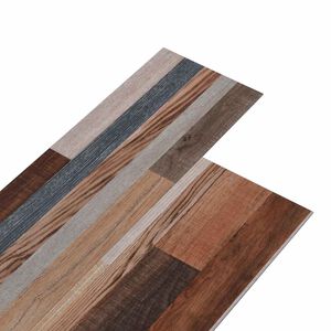 vidaXL Planches de sol en PVC autocollantes Multicolore 30,5 x 61 cm