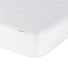 vidaXL Lit avec matelas Dover vert fonc&eacute; 140x190 cm velours