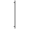 vidaXL Poign&eacute;es d'armoire 10 pcs noir 480 mm acier inoxydable