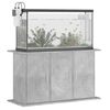 vidaXL Support d'aquarium Gris b&eacute;ton 101 x 41 x 58 cm Bois d'ing&eacute;nierie