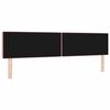 vidaXL T&ecirc;te de lit avec t&ecirc;te de lit Rose 200 cm Cuir synth&eacute;tique