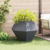 vidaXL Jardini&egrave;re Anthracite 100 x 100 x 80 cm Acier