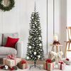 vidaXL Sapin de No&euml;l artificiel Vert 150 cm PVC, plastique et acier