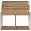 vidaXL Biblioth&egrave;que pour enfants Ch&ecirc;ne artisanal 72,5 x 29,5 x 69 cm