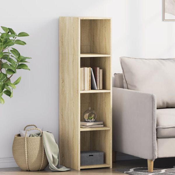vidaXL Buffet ch&ecirc;ne sonoma 30x41x124 cm bois d'ing&eacute;nierie