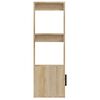 vidaXL Buffet Ch&ecirc;ne sonoma 80x30x90 cm Bois d'ing&eacute;nierie