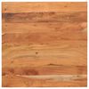 vidaXL Dessus de table 70x70x2,5 cm carr&eacute; bois massif d'acacia