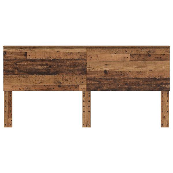 vidaXL T&ecirc;te de lit Bois Ancien 200 cm Bois d'ing&eacute;nierie