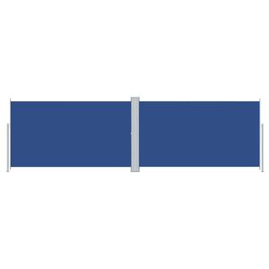 vidaXL Auvent lat&eacute;ral r&eacute;tractable Bleu 180x600 cm