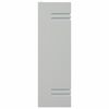 vidaXL Applique murale d'ext&eacute;rieur argent&eacute; acier inoxydable