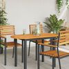 vidaXL Plateau de table Huile Naturelle 110 x 55 x 2 cm