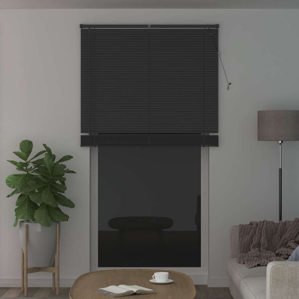 vidaXL Store V&eacute;nitien R&eacute;glable Gris Argent&eacute; 213 x 120 cm PVC