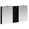 vidaXL Ensemble de Meubles de Salle de Bain 3 pc 130 x 14,5 x 70 cm