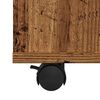 vidaXL Armoire à roulettes vieux bois 60x53x72 cm bois d'ingénierie