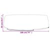 vidaXL Housses pour salon &icirc;lot 2 pcs 8 &oelig;illets &Oslash;188x50 cm rond
