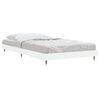 vidaXL Cadre de lit sans matelas blanc 90x200 cm bois d'ing&eacute;nierie
