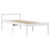 vidaXL Lit pour personne &acirc;g&eacute;e avec t&ecirc;te de lit sans matelas 75x190 cm