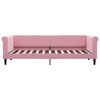 vidaXL Lit de repos sans matelas rose 80x200 cm velours
