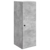vidaXL Armoire Murale 33 x 34,5 x 90 cm Bois d'ing&eacute;nierie Gris b&eacute;ton