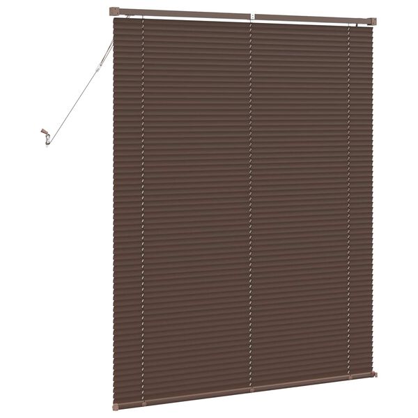 vidaXL Store V&eacute;nitien Marron fonc&eacute; avec motif 150 x 110 cm PVC