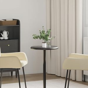 vidaXL Dessus de table Noir &Oslash;40x2,5 cm Marbre