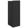 vidaXL Armoire Murale Noir 33 x 34,5 x 94 cm Bois d'ing&eacute;nierie