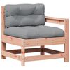 vidaXL Salon de jardin 6 pcs avec coussins bois massif Douglas