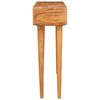 vidaXL Table console Marron 110 x 30 x 80 cm Bois d'Acacia Massif