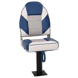 vidaXL Si&egrave;ge de bateau avec pi&eacute;destal pivotant &agrave; 360&deg;