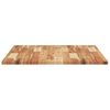 vidaXL Dessus de table rectangulaire 80x70x2 cm bois massif d'acacia
