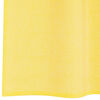 vidaXL Rideaux en voile avec boucles 2 pcs jaune 140x260 cm