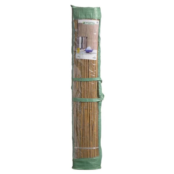Nature Paravent de jardin Bambou 1 x 5 m