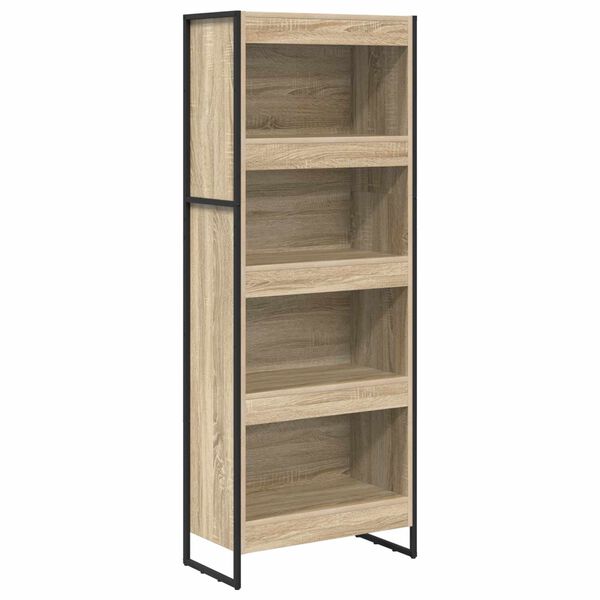 vidaXL Biblioth&egrave;que Sonoma 80 x 30 x 155 cm Bois d'ing&eacute;nierie