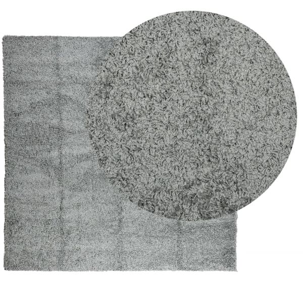 vidaXL Tapis shaggy PAMPLONA poils longs moderne vert 160x160 cm