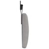 vidaXL T&ecirc;te de lit suspendue Gris clair 190 x 55 x 7 cm Velours