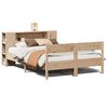vidaXL Lit biblioth&egrave;que sans matelas 140x190 cm bois de pin massif