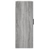 vidaXL Armoires murales 2 pcs sonoma gris 69,5x34x90 cm