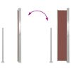 vidaXL Auvent lat&eacute;ral r&eacute;tractable 140 x 300 cm Marron