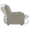 vidaXL Fauteuil de massage inclinable porte-gobelet 2places gris clair